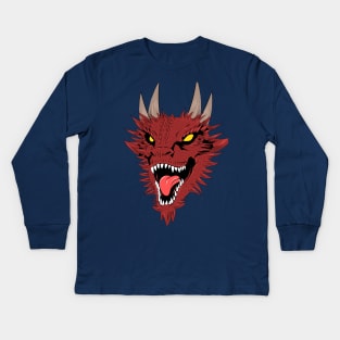 Demon Monster Kids Long Sleeve T-Shirt